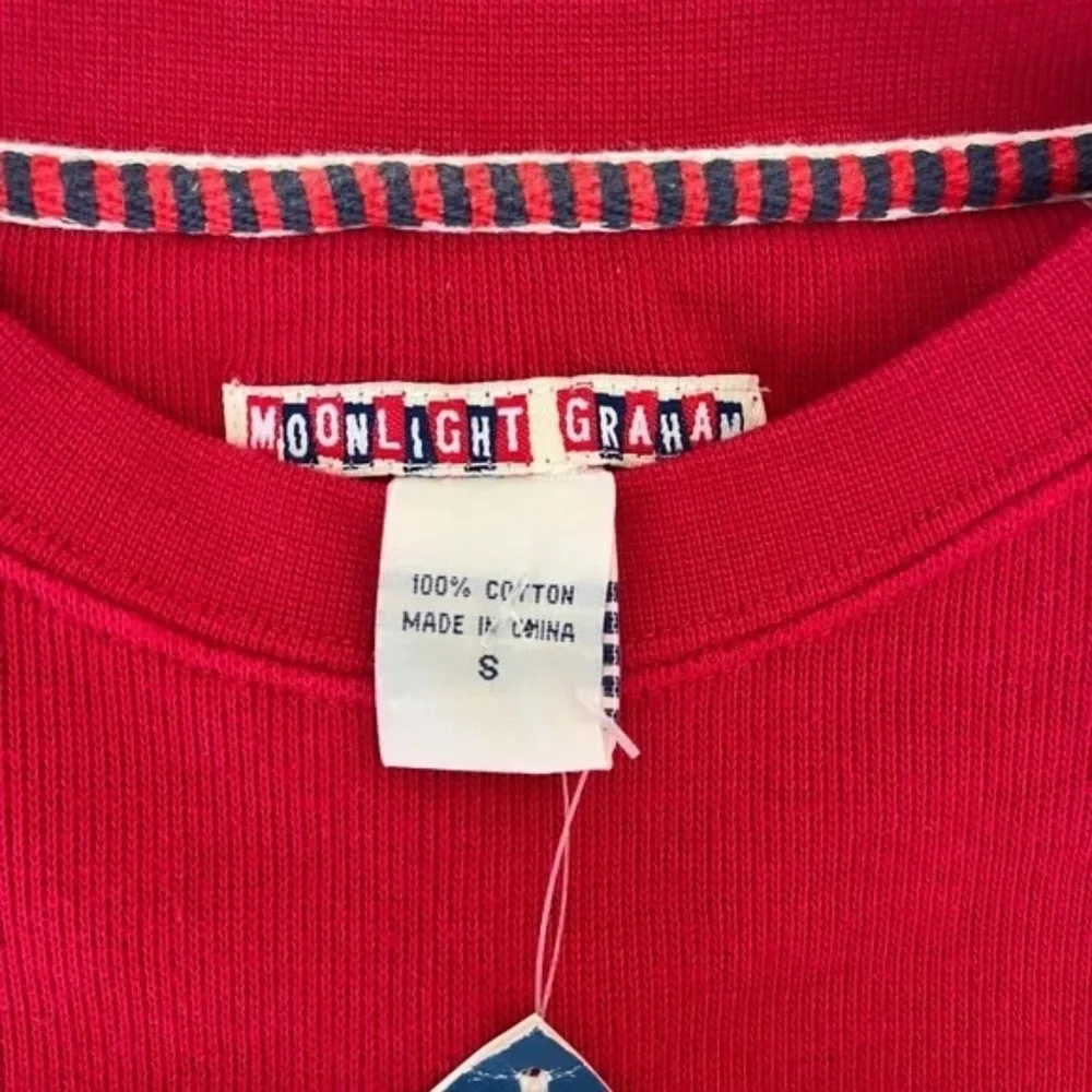 NWT Vintage Cincinnati Reds Sweatshirt Small Y2K MLB Cooperstown